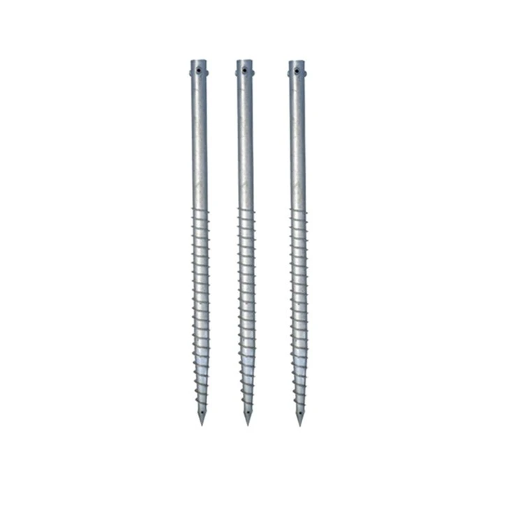 Helical Screw Piles For Foundation