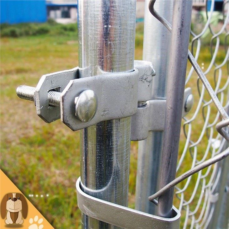 Corrosion-resistant Chain Link Fence Dog Cage