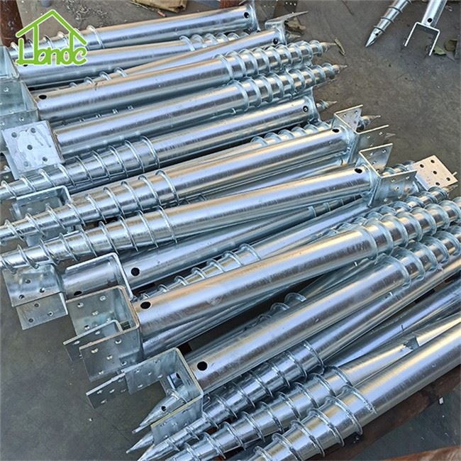 Ground Screw Pole Anchor Helical Screw