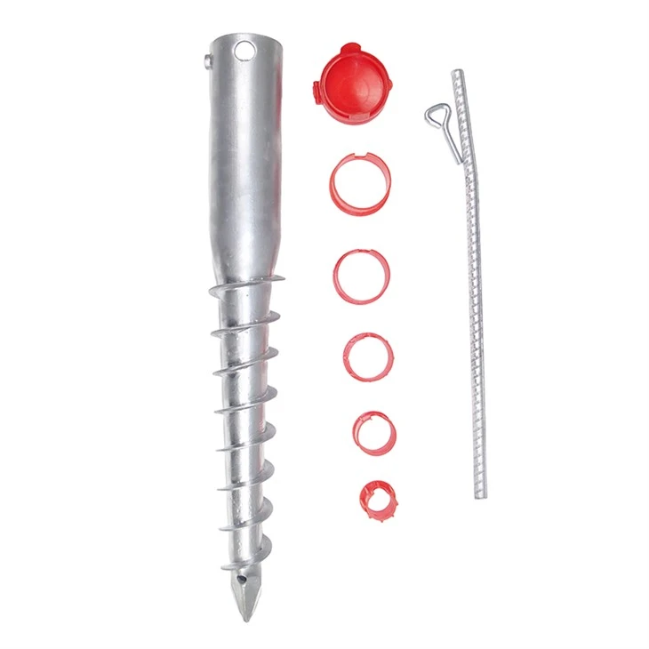 Ground Screw With Plastic Cap suppliers